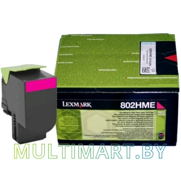Картридж Lexmark 802HME (80C2HME)
